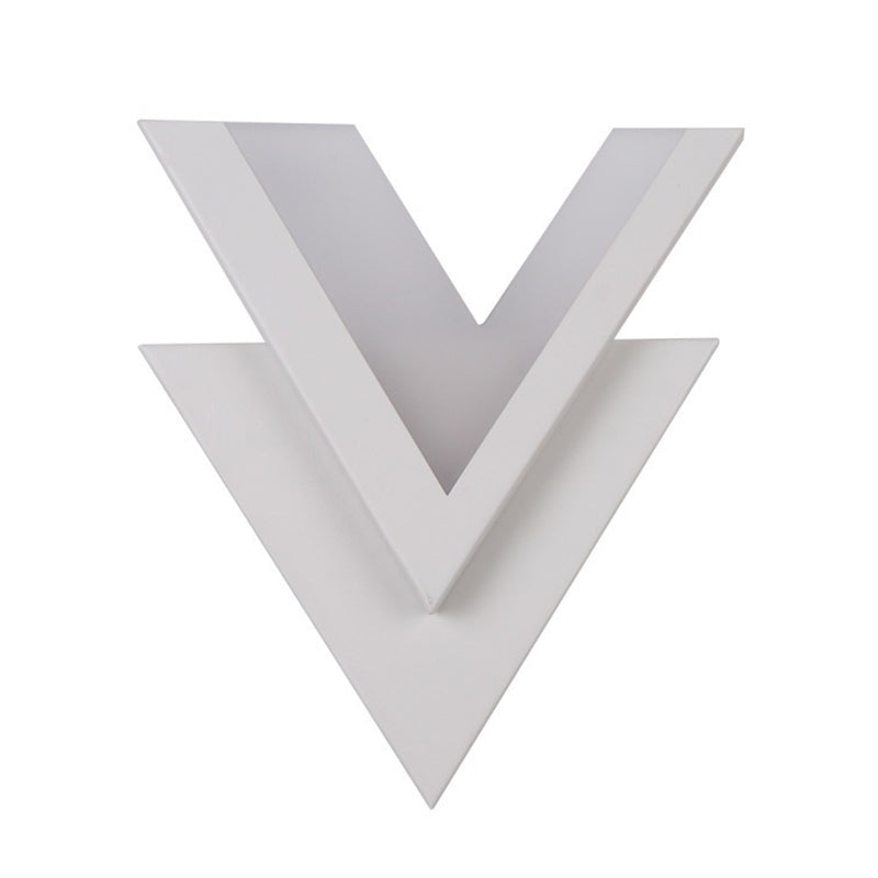 Customizable V-Shaped Led Sconce Light For Living Room And Bedroom