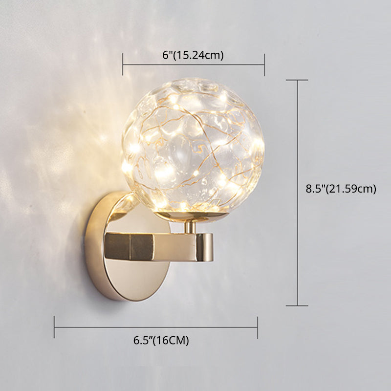 Nordic Star Wall Lamp: Modern Sconce Light For Bedroom Or Living Room