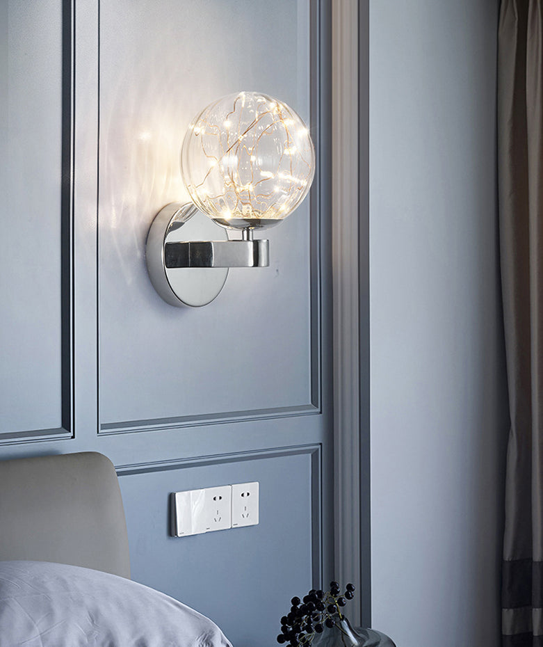 Nordic Star Wall Lamp: Modern Sconce Light For Bedroom Or Living Room