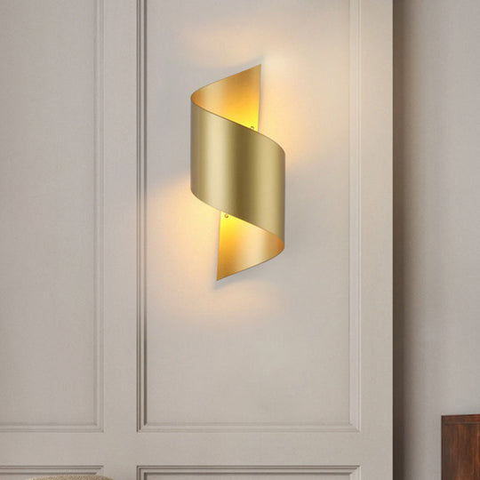 Mid-Century Wall Sconce Twist Ambient Lighting Lamp For Bedroom Living Room