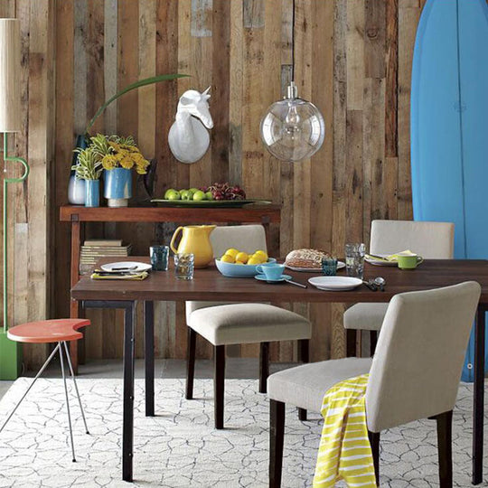 Industrial Globe Pendant Lighting - Wide 1-Light Clear Glass Ceiling Light (6’/8’/12’) Black/Chrome