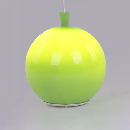 Kids Acrylic Balloon Flush Mount Ceiling Lamp - Creative Single Light Fixture Green / 8