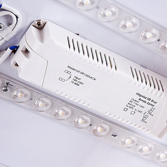 Modern Wood Drum Led Flush Light Fixture – Brown Ceiling Mounted Lamp In Warm/White/Natural