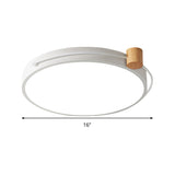 Led Flush Mount Lighting Fixture In Warm/White Light For Living Room Ceiling - Grey/White/Green