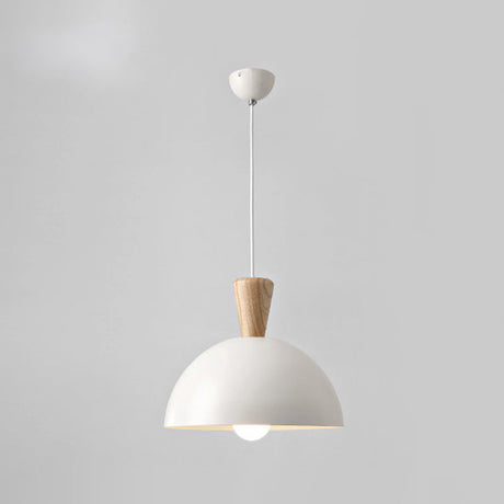 Modern White/Pink Metal Pendant Ceiling Light For Dining Rooms