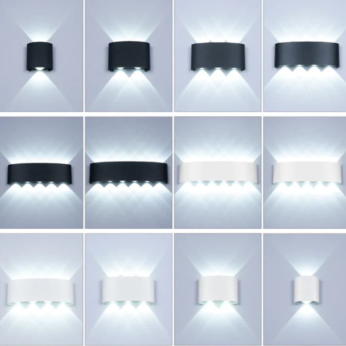 Led Outdoor Waterproof Wall Lamp Led Light Porch Courtyard Garden Lights Balconi Lighting Outdoor