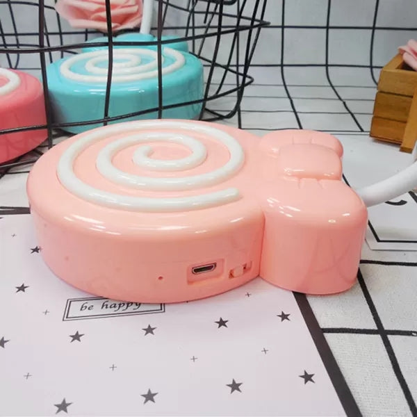 Candy-Styled Study Desk Light With Flexible Gooseneck Perfect For Girls Bedrooms