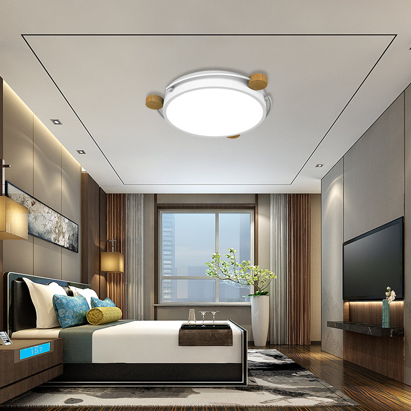 Nordic Orbital Led Ceiling Fixture - 16’/19.5’/23.5’ Wide Flush Mount Lamp In