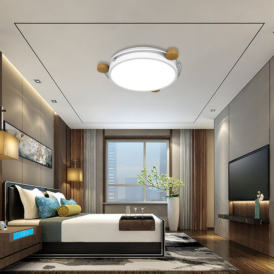 Nordic Orbital Led Ceiling Fixture - 16’/19.5’/23.5’ Wide Flush Mount Lamp In