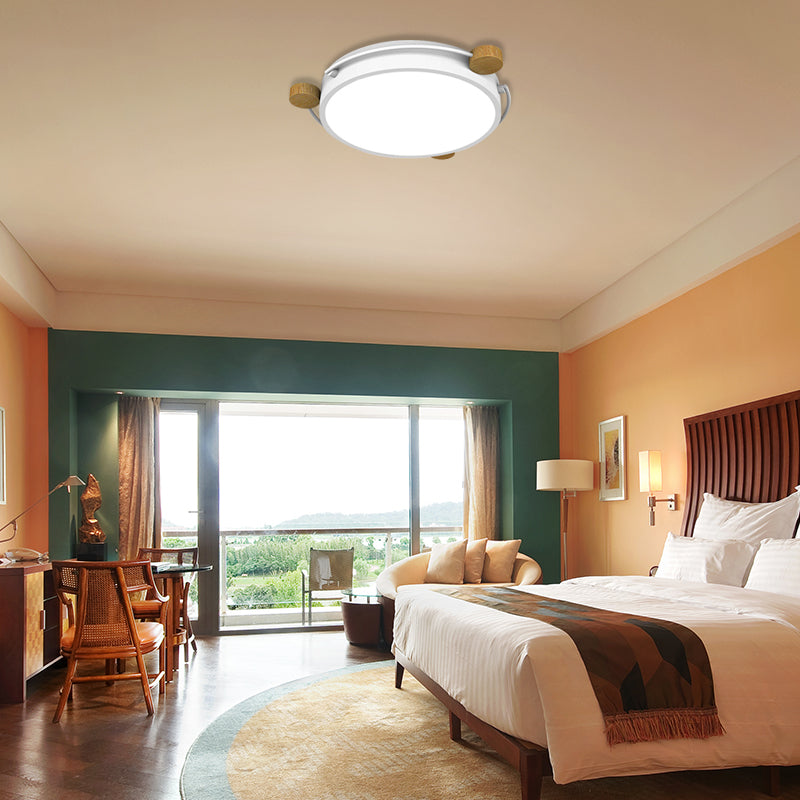 Nordic Orbital Led Ceiling Fixture - 16’/19.5’/23.5’ Wide Flush Mount Lamp In