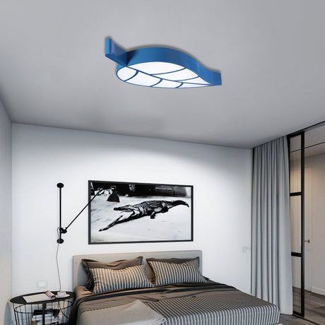 Cartoon Led Ceiling Lamp For Kindergarten Classrooms Blue