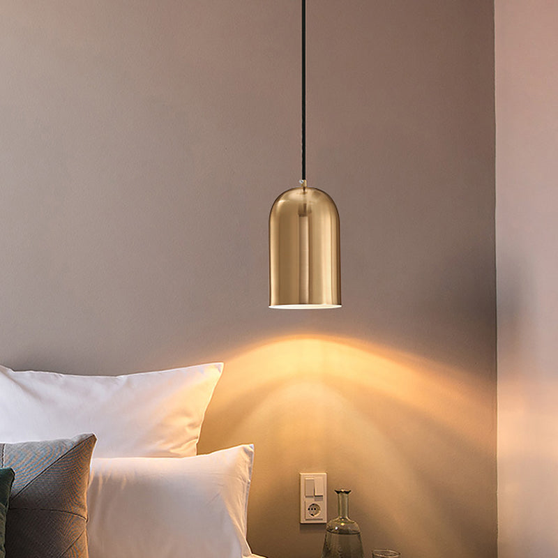 Gold Bell Pendant Light For Dining Tables - Post Modern Minimalist Design