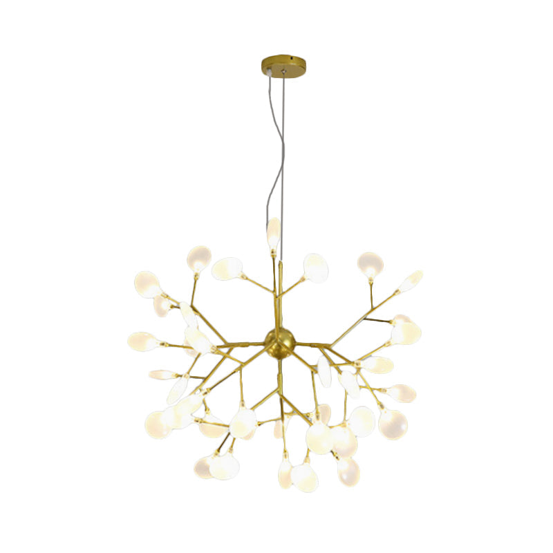 Heracleum Design Chandelier Opaline Glass Ceiling Pendant For Modern Living’