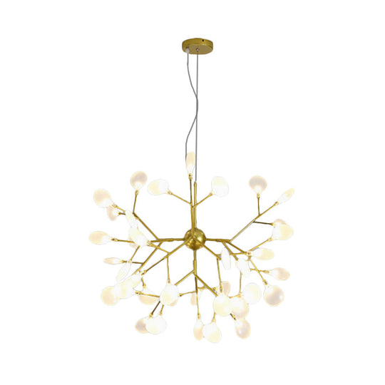 Heracleum Design Chandelier Opaline Glass Ceiling Pendant For Modern Living’