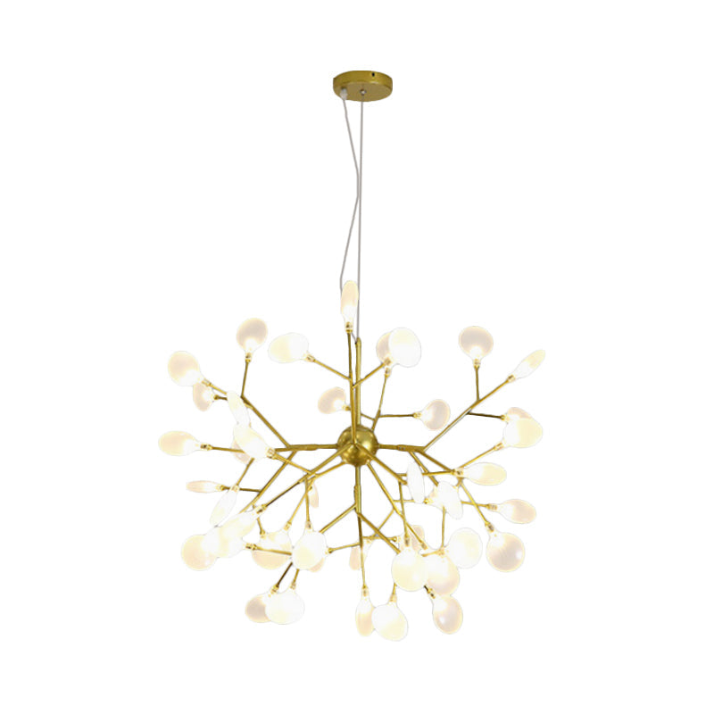 Heracleum Design Chandelier Opaline Glass Ceiling Pendant For Modern Living’