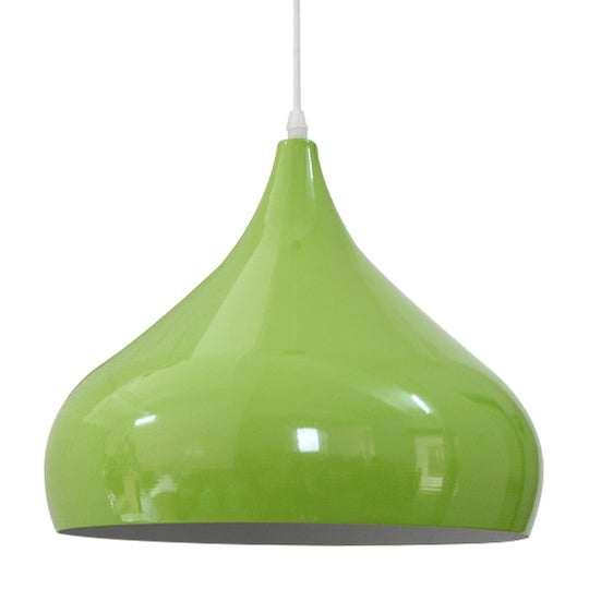 12.5/16.5 Wide Dome Pendant Lighting Modern Iron Hanging Light - 1 Black/White/Red

Note: Although