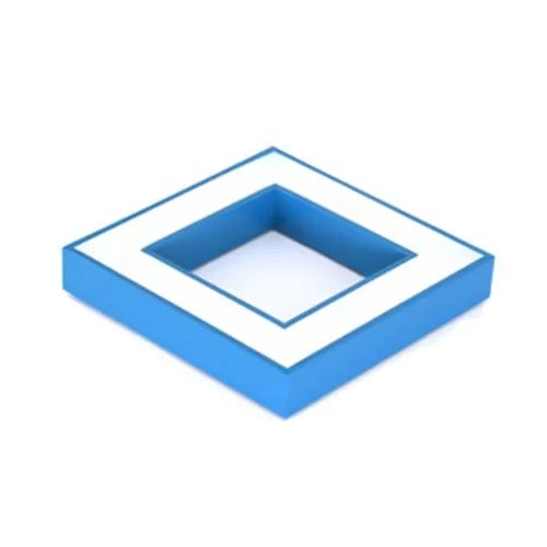 Contemporary Acrylic Square Flush Mount Light For Child’s Bedroom Ceiling