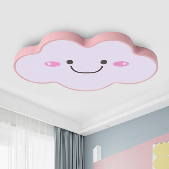 Smiling Cloud Ceiling Light - Children’s Nordic Style Acrylic Fixture
