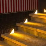 Luna Solar Powered Stair Lights Pack of 4Pack,10 Pack,20Pack