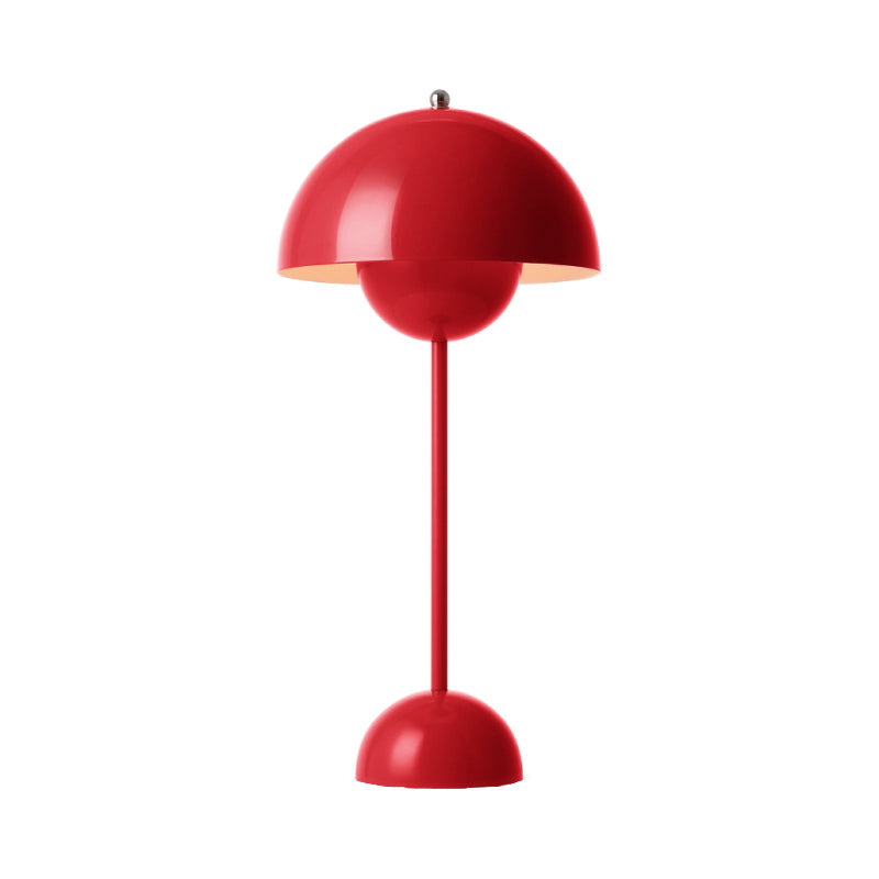 Macaroon Finish Table Lamp With Dome Shade Ideal For Study Room Or Reading Nook