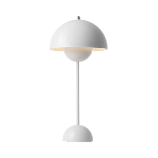 Macaroon Finish Table Lamp With Dome Shade Ideal For Study Room Or Reading Nook