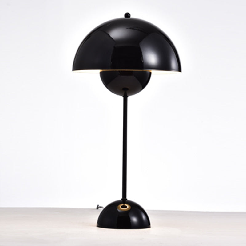 Macaroon Finish Table Lamp With Dome Shade Ideal For Study Room Or Reading Nook
