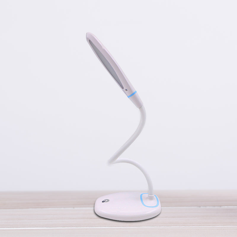 Smart Touch Stepless Dimmable Led Desk Lamp: Flexible Usb Reading Light