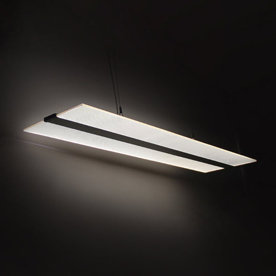 Modern Flaky Pendant Led Dining Room Hanging Lamp Kit In Warm/White/Natural Light