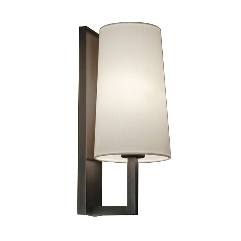 Modern Cone Wall Sconce In Chrome For Bedside Lighting