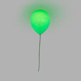 Kid’s Cartoon Balloon Glass Flush Mount Ceiling Light Fixture For Bedroom Green / 6’