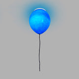 Kid’s Cartoon Balloon Glass Flush Mount Ceiling Light Fixture For Bedroom Blue / 6’