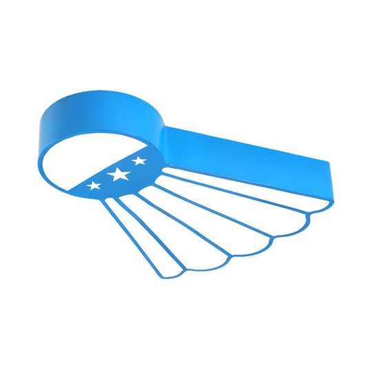 Kindergarten Ceiling Mounted Led Light For Kids Badminton Room (Blue/Green/Red)