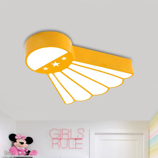 Kindergarten Ceiling Mounted Led Light For Kids’ Badminton Room (Blue/Green/Red)