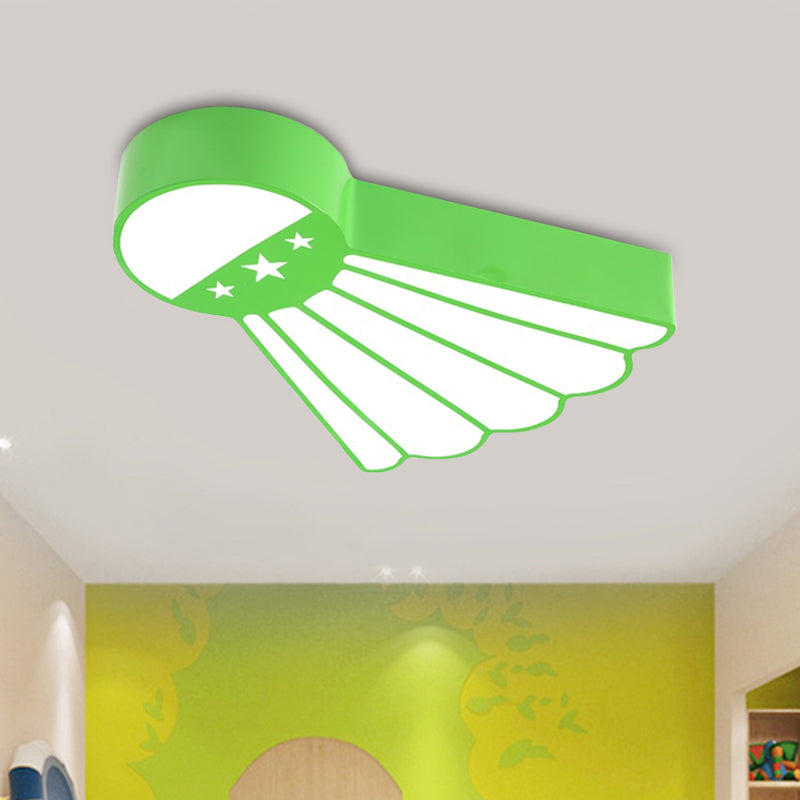 Kindergarten Ceiling Mounted Led Light For Kids’ Badminton Room (Blue/Green/Red)