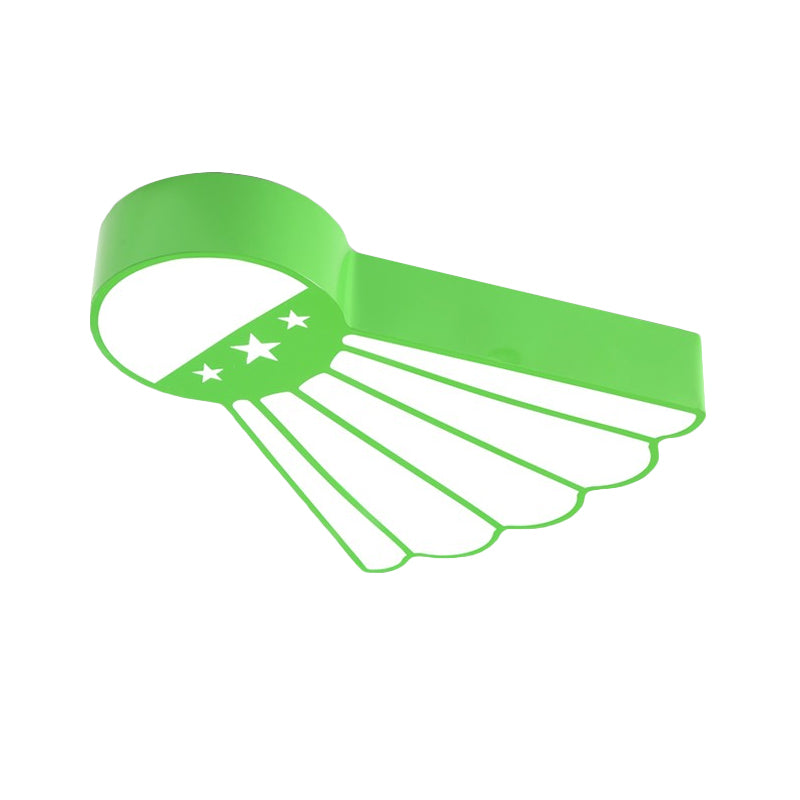 Kindergarten Ceiling Mounted Led Light For Kids Badminton Room (Blue/Green/Red)