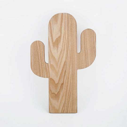 Wooden Shade Led Sconce Light For Bedroom - Wall Mounted In Beige Car/Pineapple/Cactus Designs
