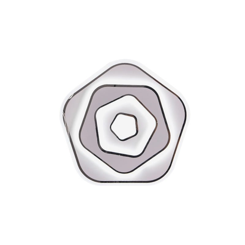 White Scandinavian Led Acrylic Sconce Light For Study Room - Wall Lighting Fixture With Warm And