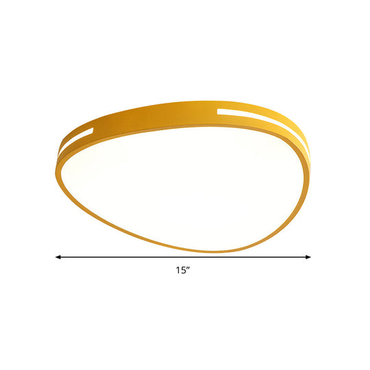 Teardrop Led Ceiling Light For Kindergarten And Bedroom - Nordic Style