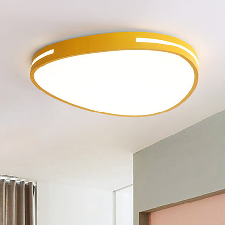 Teardrop Led Ceiling Light For Kindergarten And Bedroom - Nordic Style