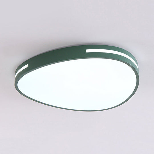 Teardrop Led Ceiling Light For Kindergarten And Bedroom - Nordic Style