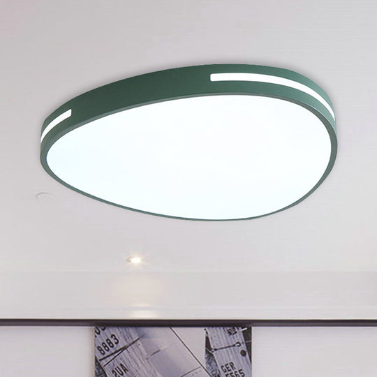 Teardrop Led Ceiling Light For Kindergarten And Bedroom - Nordic Style