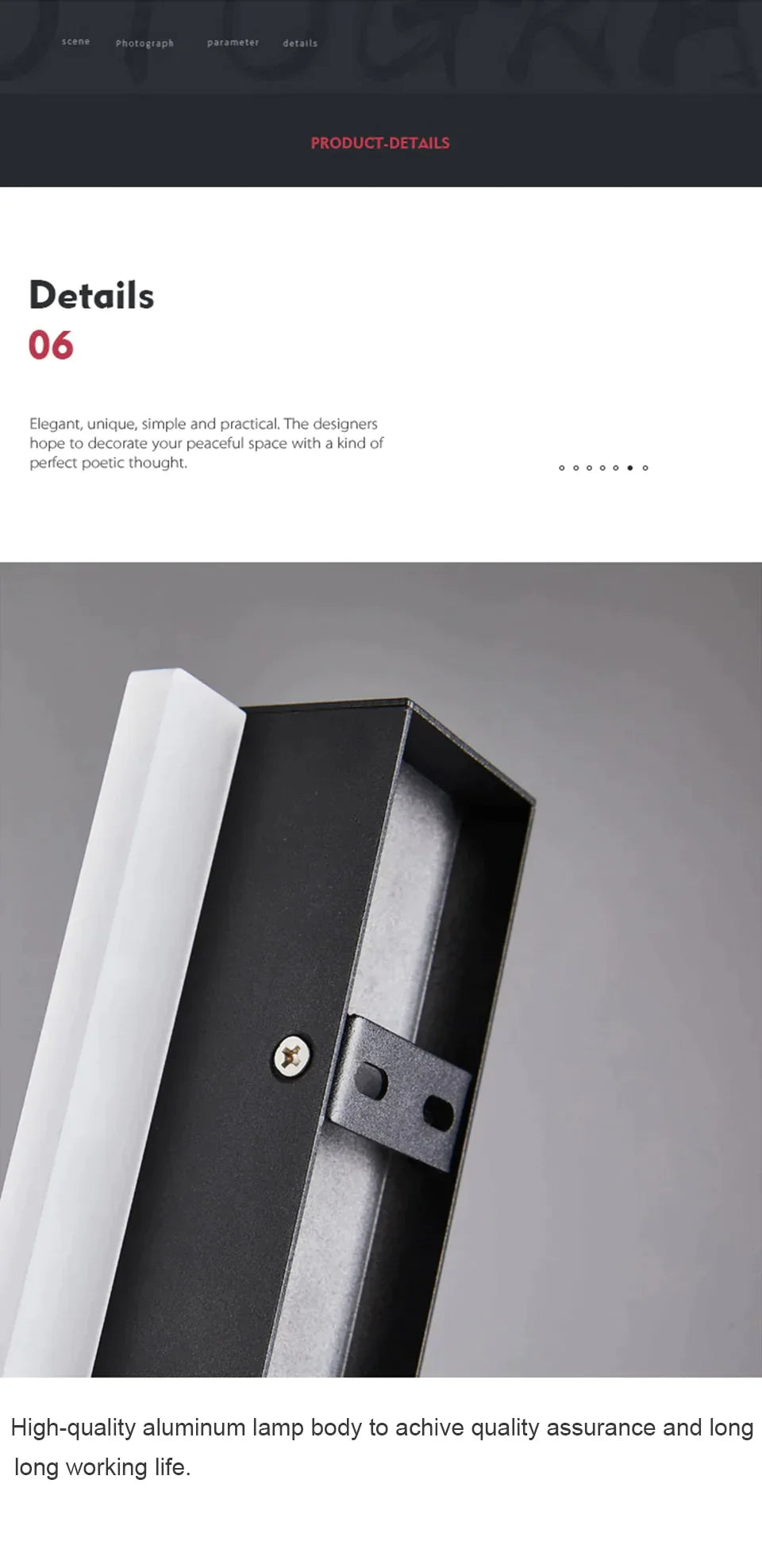 Outdoor Aluminium Waterdichte Wall Mounted Lamp Moderne Ip65 Led Verlichting Tuin Veranda Blaker