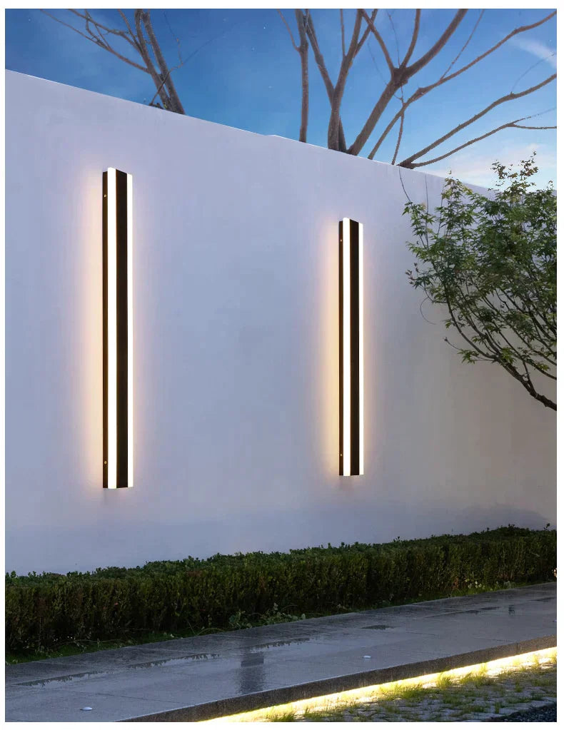 Outdoor Aluminium Waterdichte Wall Mounted Lamp Moderne Ip65 Led Verlichting Tuin Veranda Blaker