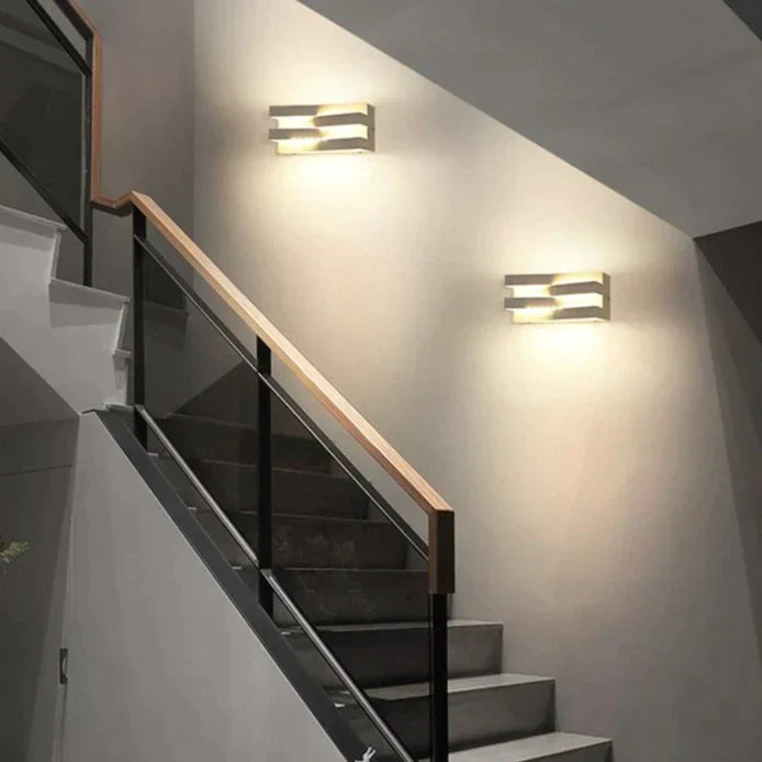 Led Light Outdoor Garden House Lighting Alumunim Ip65 Wall Lamp Villa Porch Gate 110V-260V Sconce