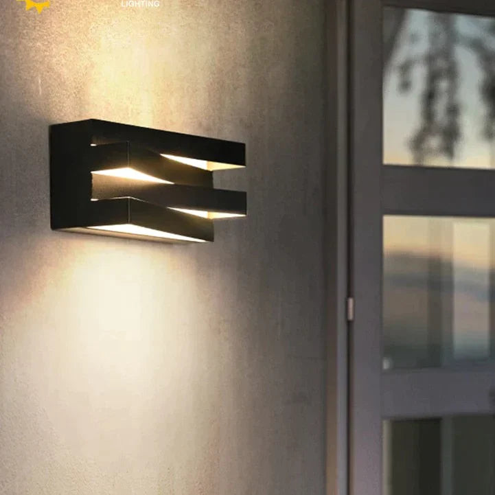 Led Light Outdoor Garden House Lighting Alumunim Ip65 Wall Lamp Villa Porch Gate 110V-260V Sconce