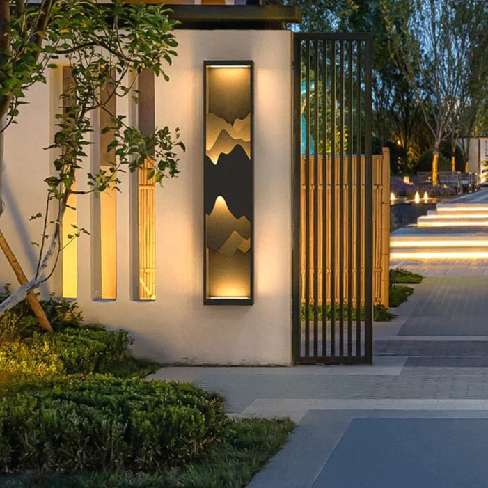 Waterproof Solar Led Outdoor Light - Garden Decoration Lamps For Balcony Courtyard Street And Wall