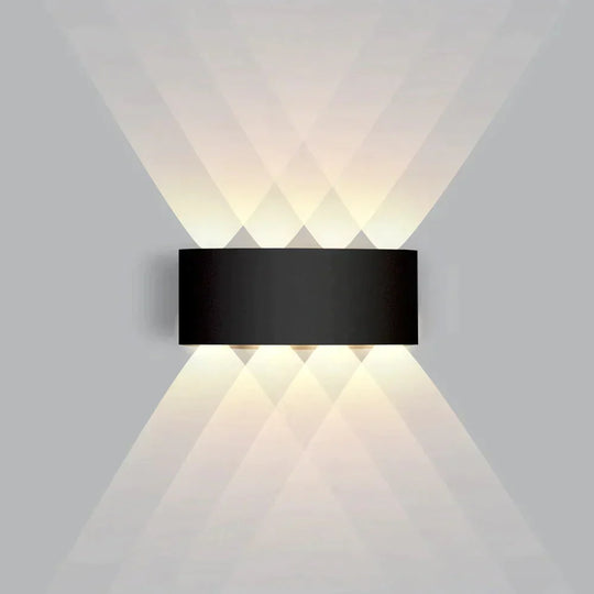 Led Wall Light Outdoor Waterproof Modern Nordic Style Indoor Lamps Living Room Porch Garden Lamp 2W