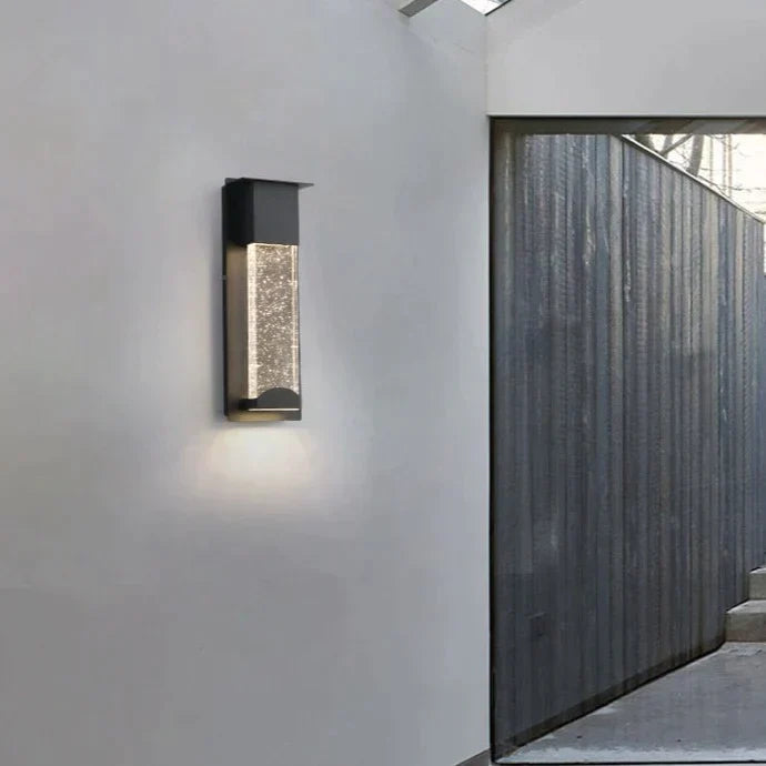 New Led Wall Lighting Pir Motion Sensor Crystal Outdoor Ip65 Waterproof Street Lamp For Balcony