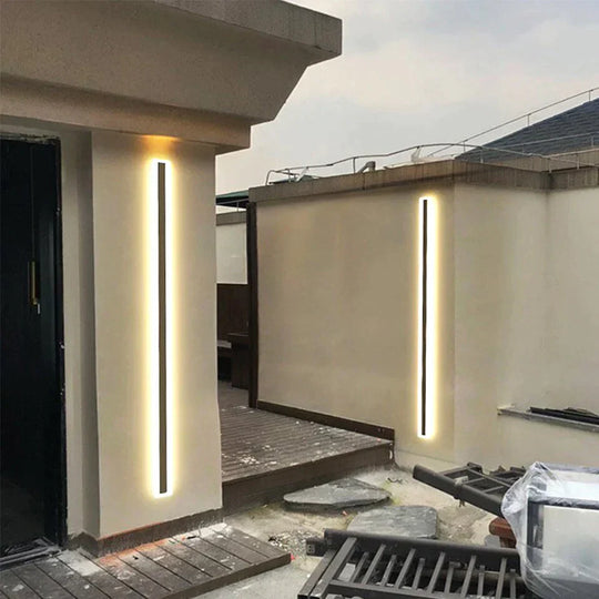 Outdoor Aluminium Waterdichte Wall Mounted Lamp Moderne Ip65 Led Verlichting Tuin Veranda Blaker