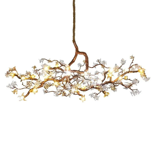 Maravelle Copper Branch Chandelier – Retro Luxury Pendant Light
